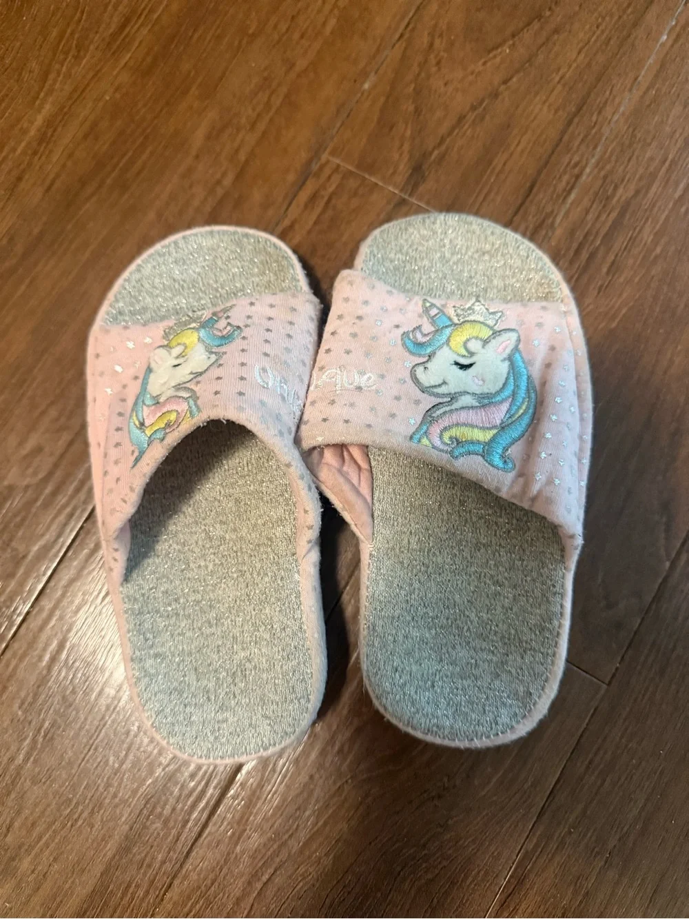Kids indoor unicorn 🦄 slippers